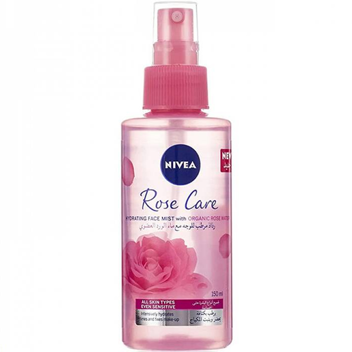 Nivea Rose Care Hydrating Face Mist For All Skin Types 150 ml image number 0