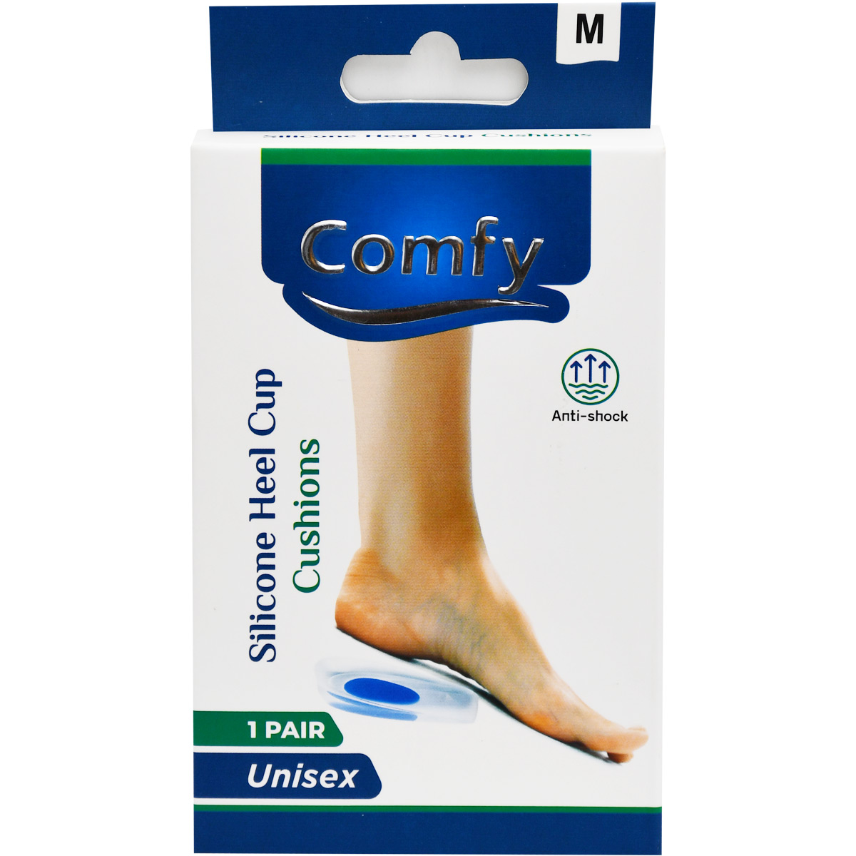 Comfy Silicone Heel Cup Cushions Medium image number 0