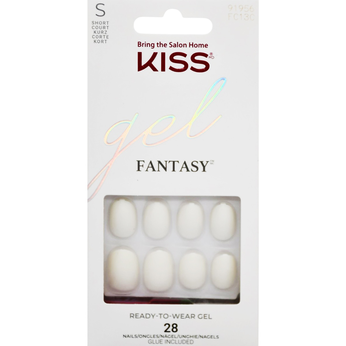 Kiss Gel Fantasy Nails 28 Pieces/FC13C image number 0
