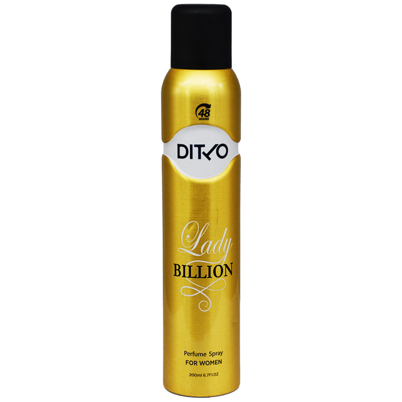Ditto Lady Billion Perfume Spray For women 200ml image number 0