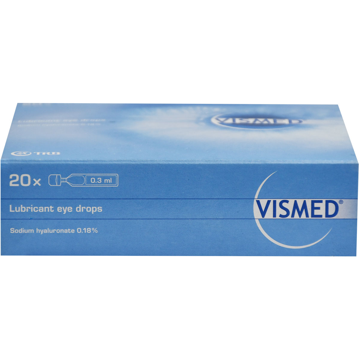 Vismed 0.18% 0.3ml Lubricant Eye Drop 20 Ampoules image number 1