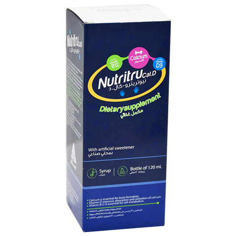 Nutritru Cal.D Syrup 120ml image number 0