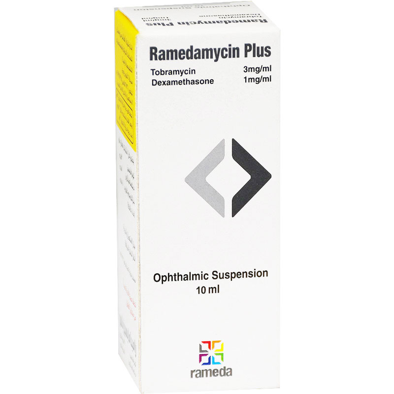 Ramedamycin Plus (3mg+1mg)/ml Eye Drop 10ml image number 0