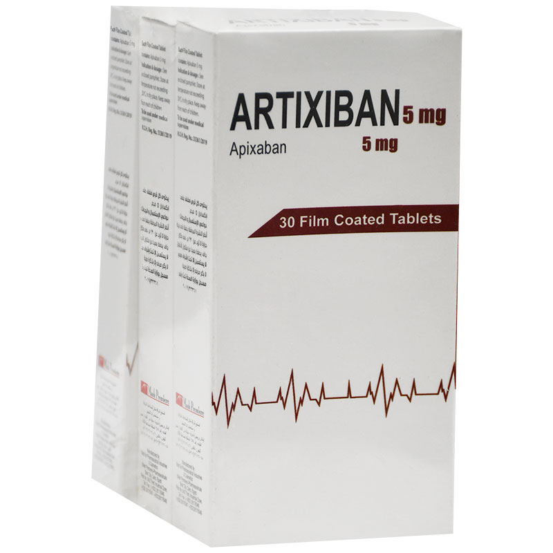 Artixiban 5mg 30 Film Coated Tablet 2 Packs+1 Free Gift (Offer Pack) image number 0