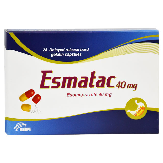 Esmatac 40mg (Delayed Release) 28 Hard Gel Capsule image number 0