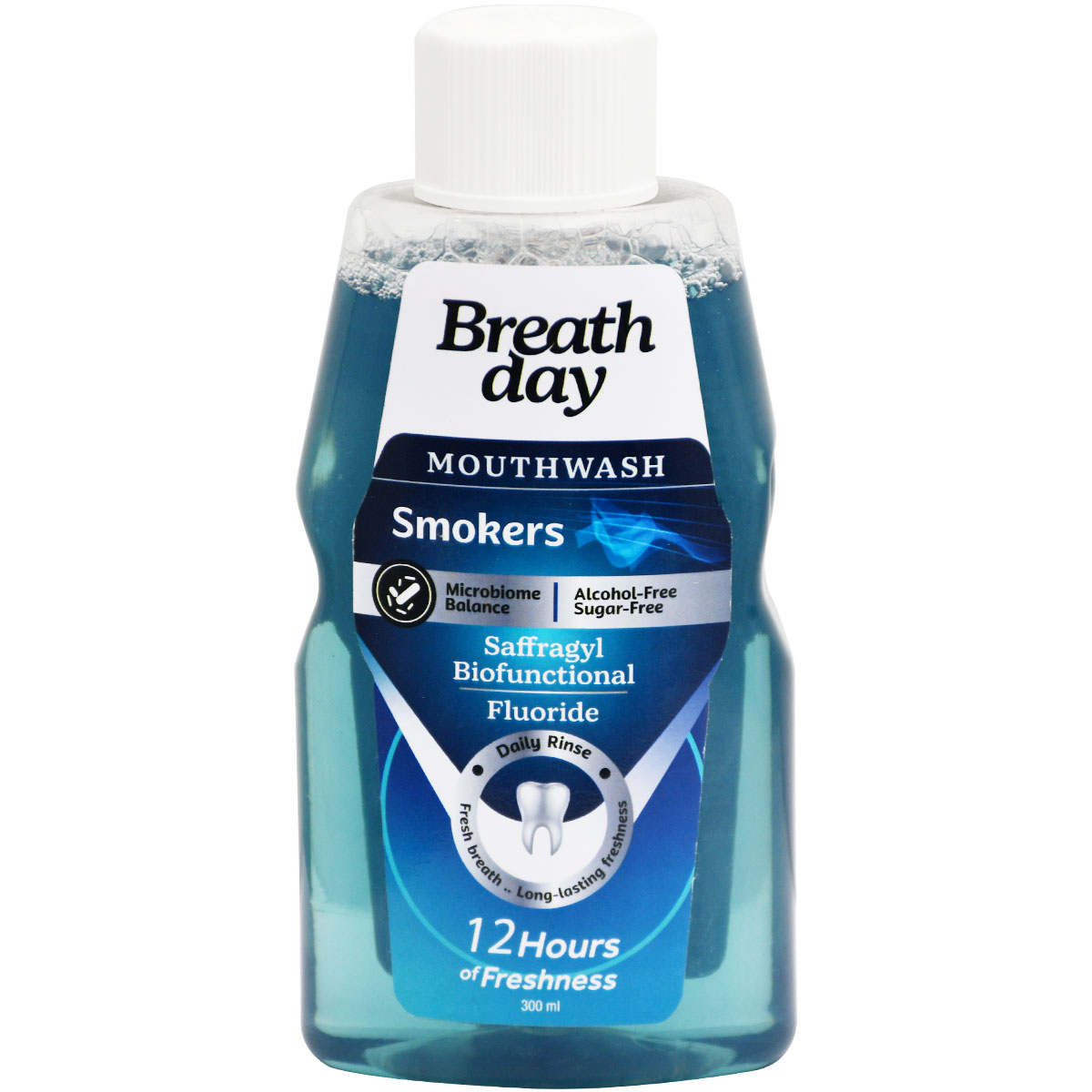 Breath Day Smokers Mouthwash 300ml image number 0