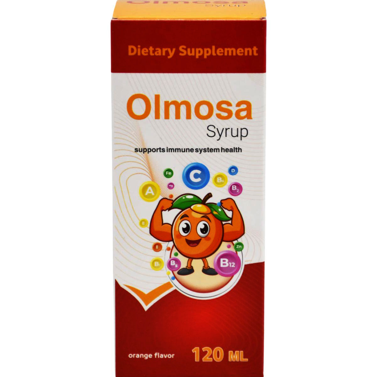 Olmosa Orange Flavor Syrup 120ml image number 0