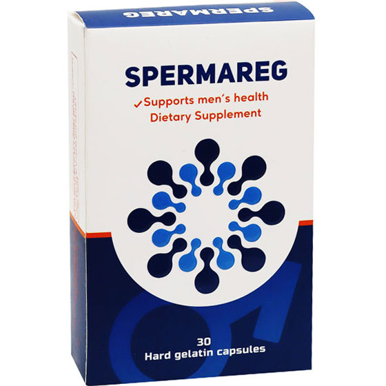 Spermareg 30 Hard Gelatin Capsules image number 0