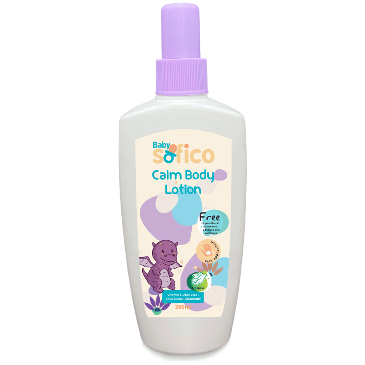 Sofico Baby Calm Body Lotion 200ml image number 0