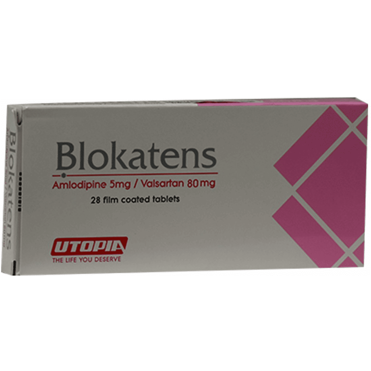 Blokatens 5/80mg 28 Film Coated Tablets image number 0