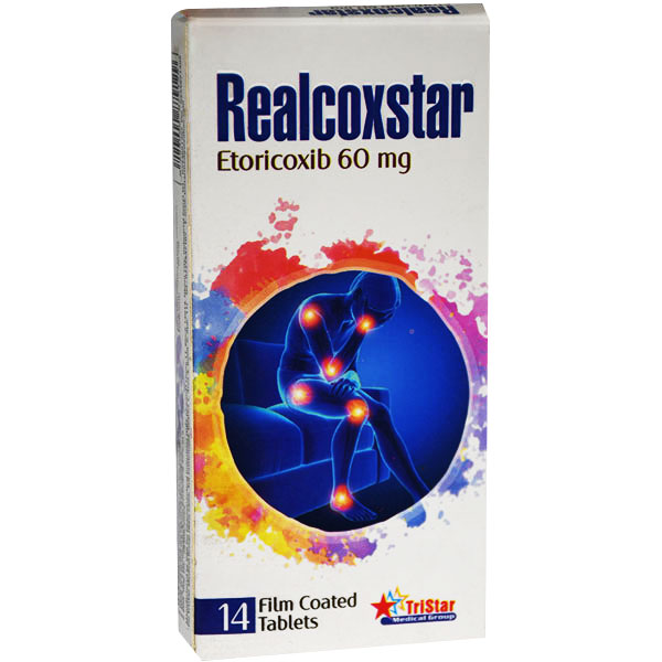 Realcoxstar 60mg 14 Film Coated Tablets image number 0