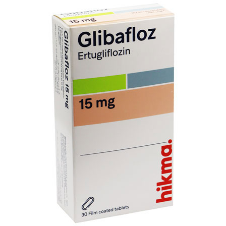 Glibafloz 15mg 30 Film Coated Tablets image number 0