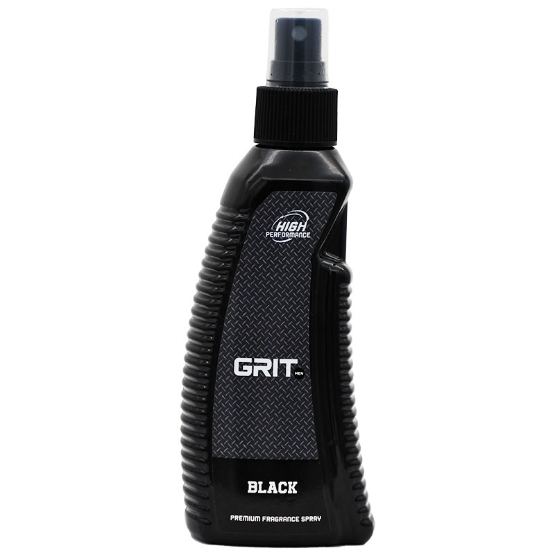Grit Men Black Permenant Fragrance Spray 200ml image number 0
