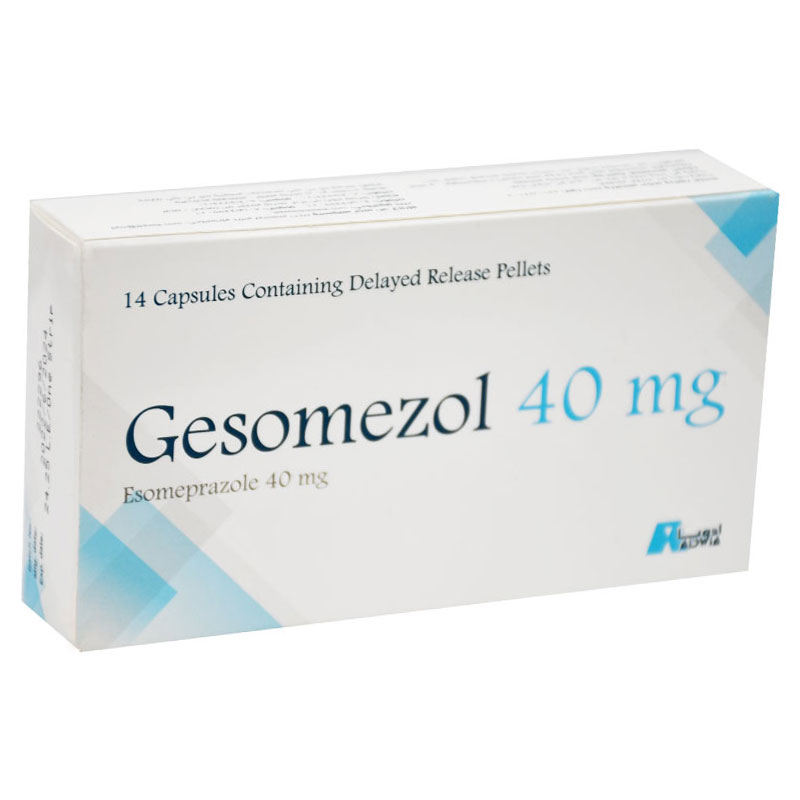 Gesomezol 40mg Delayed Release 14 Capsule image number 0