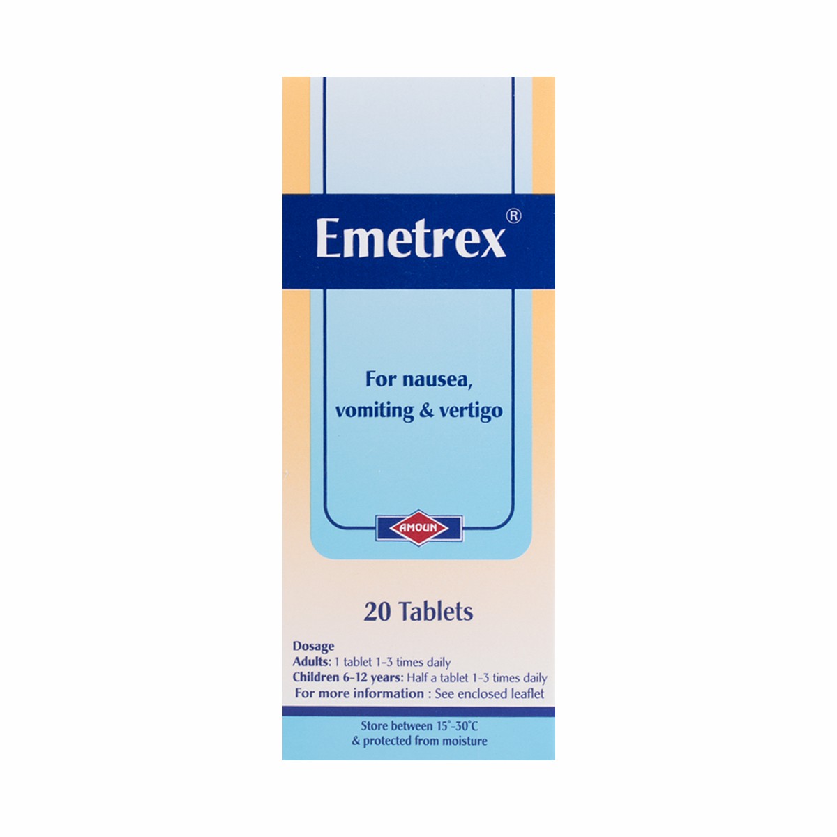 Emetrex 20 Tablets image number 0
