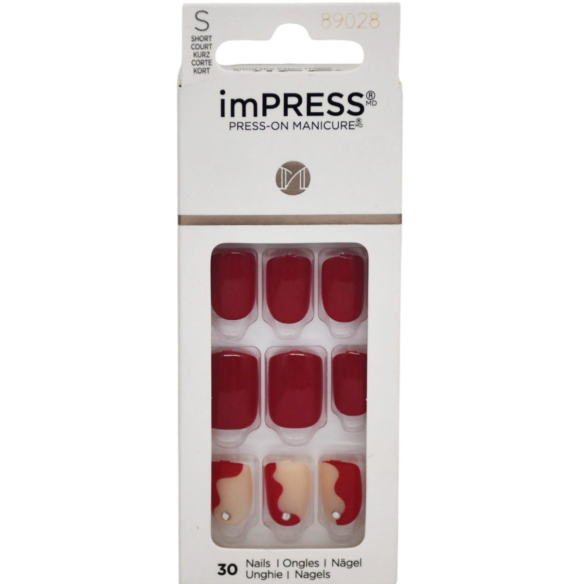 Kiss Impress Nails Small 30 Pieces/IM33C image number 0