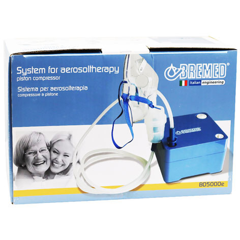 Bremed System For Aerosol Therapy Piston Compressor Nebulizer/Bd5000E image number 0