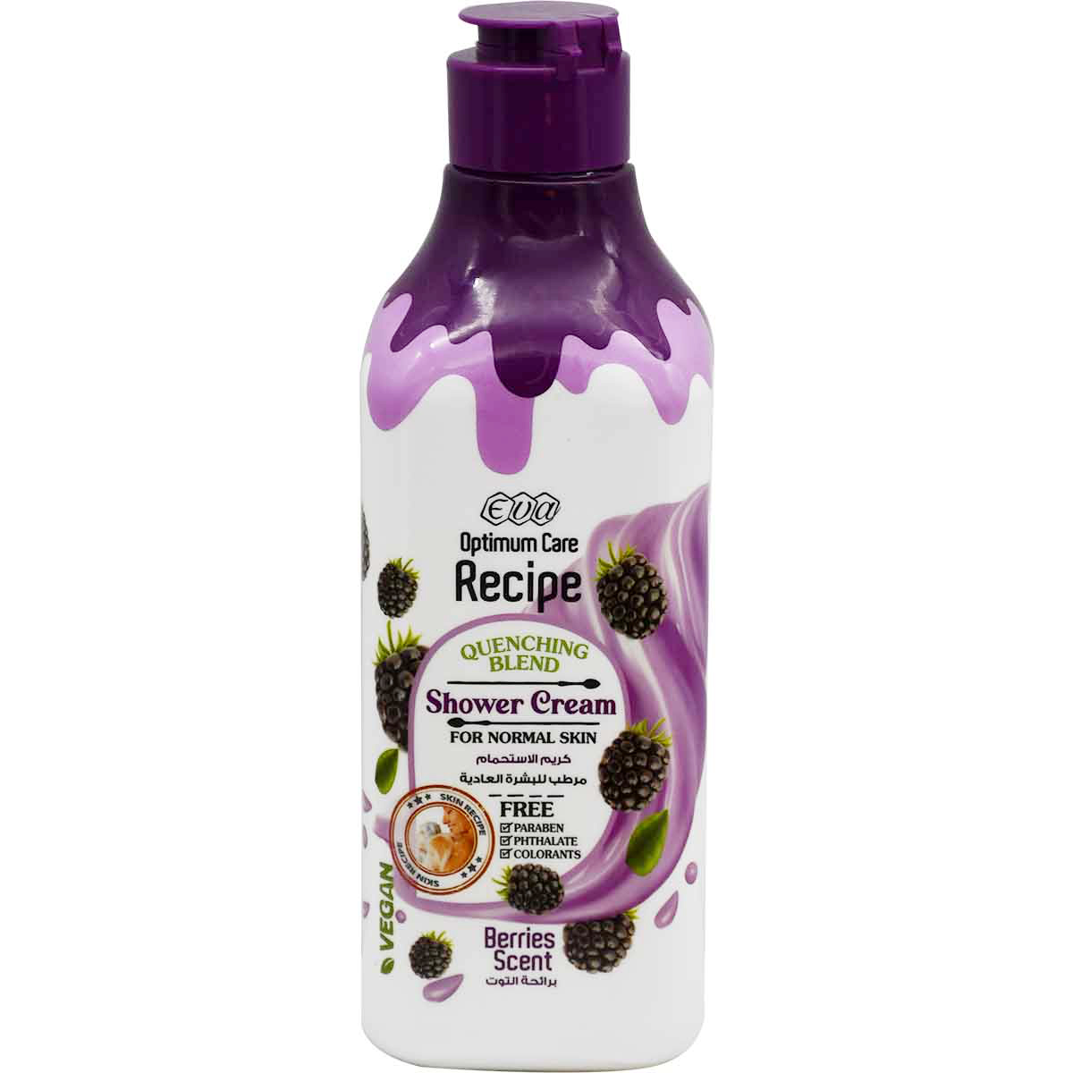 Eva Recipe Berries Scent Shower Cream 370 ml image number 0
