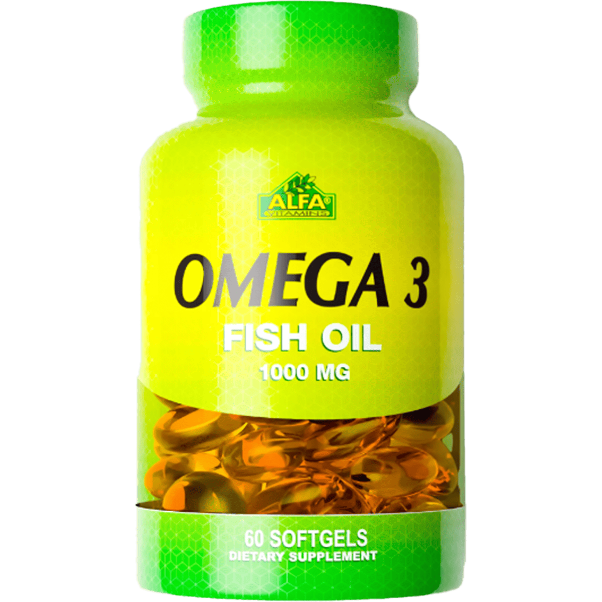 Alfa Omega 3-Fish Oil 1000mg 60 Soft Gel Capsule image number 0
