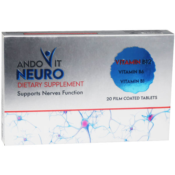 Andovit Neuro 20 Film Coated Tablets image number 0
