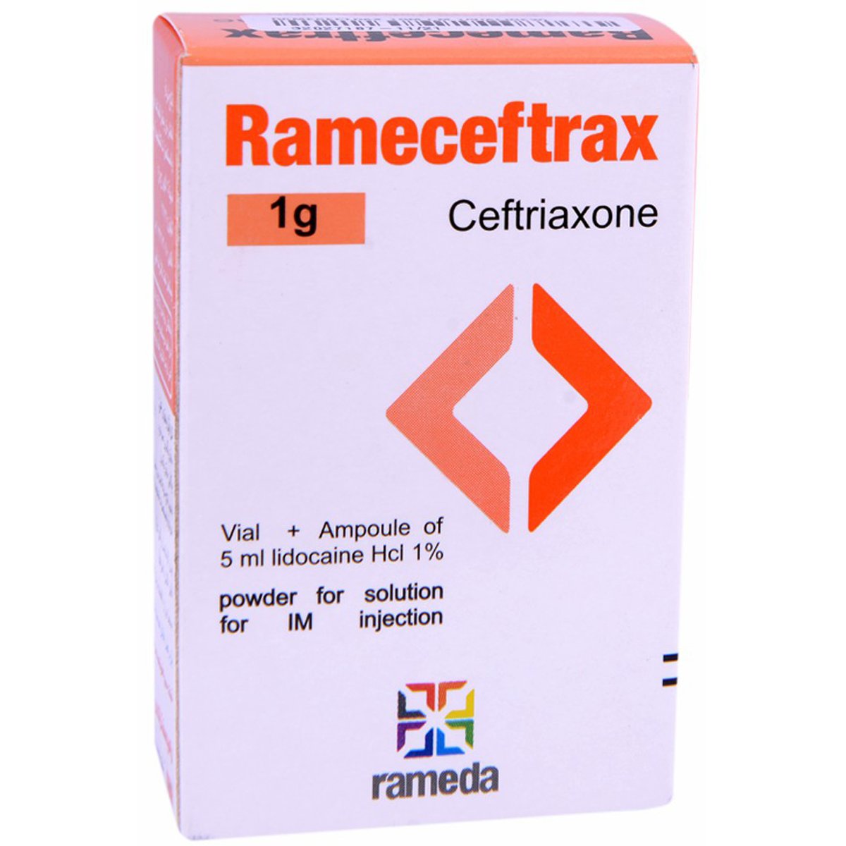 Rameceftrax 1gm Intramascular 1 Vial image number 0
