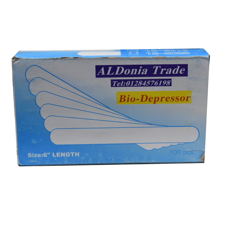 Wooden Tongue Depressor 100pcs image number 0