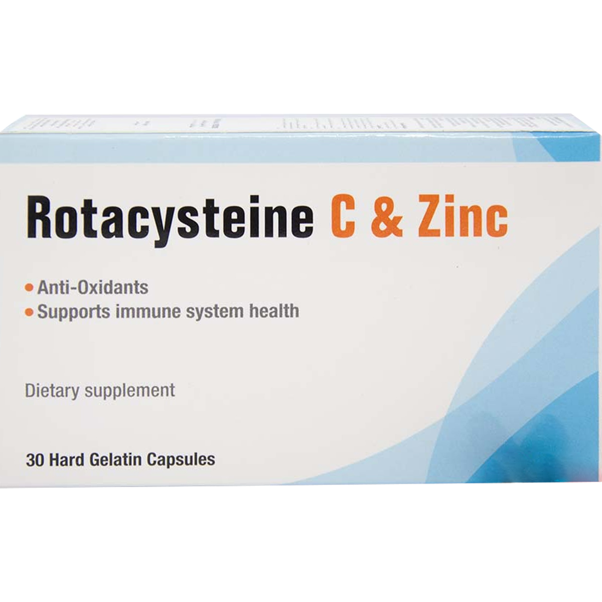 Rotacysteine C and Zinc 30 Hard Gelatin Capsules image number 0