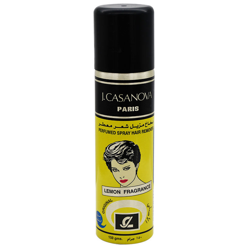 J.Casanova Paris Perfumed Spray Hair Remover Lemon150ml image number 0