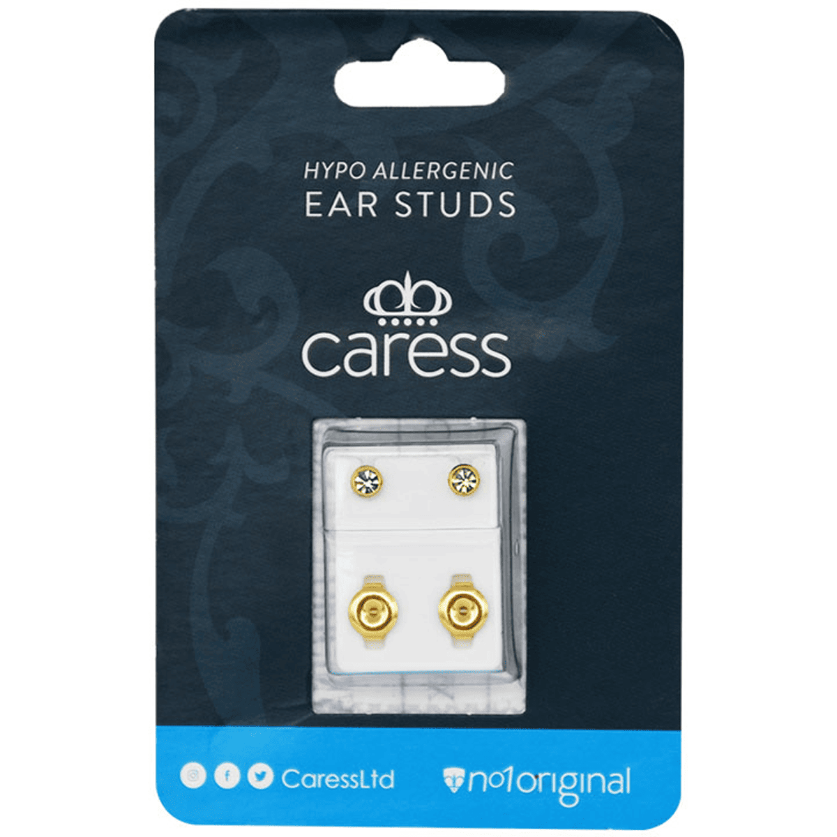 Caress Ear Studs Ruby/4 image number 0