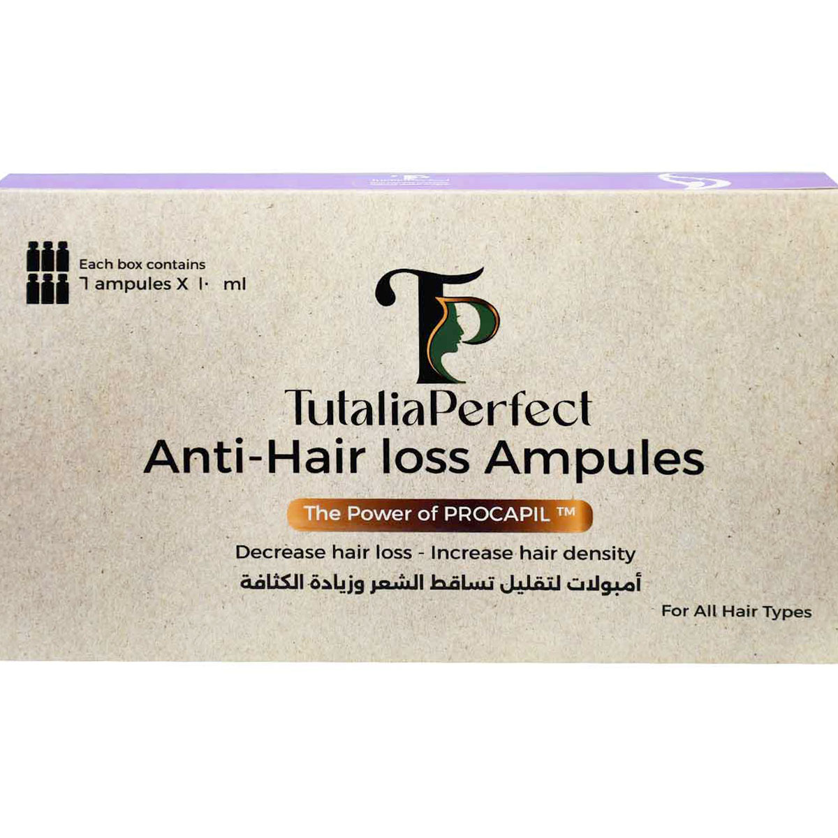 Tutalia Perfect Anti Hair Loss Ampoules 6x10 ml image number 0