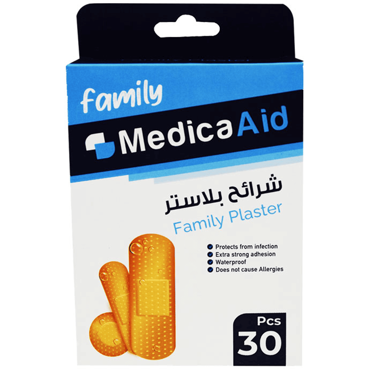 Plaster Medica Aid (Family) 30 Pieces image number 0