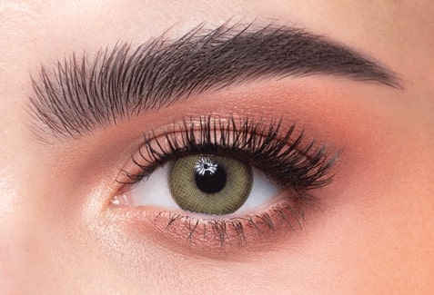 Dahab Daily Soft Contact Lenses Olive/44 image number 0