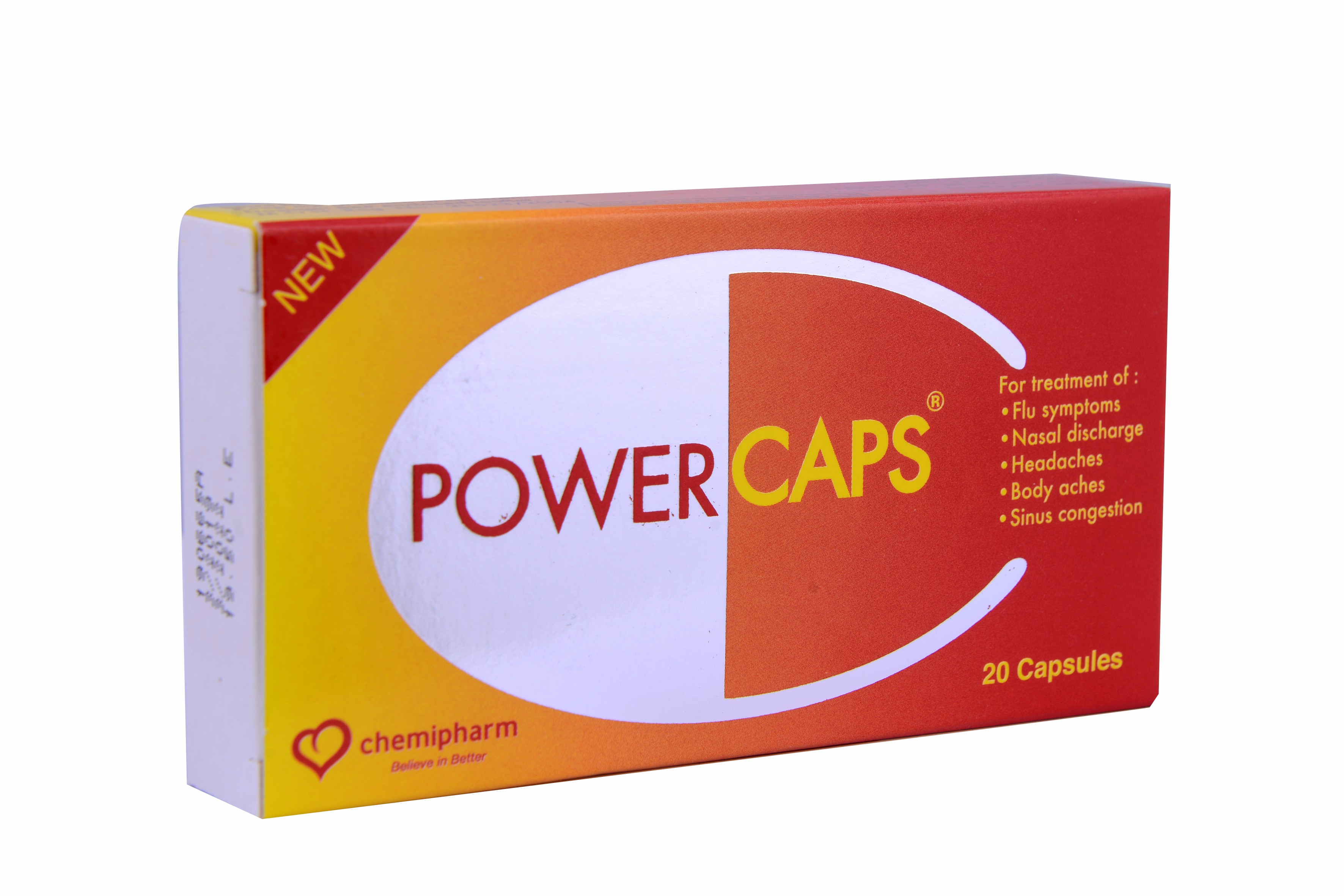 Powercaps 20 Capsules image number 0