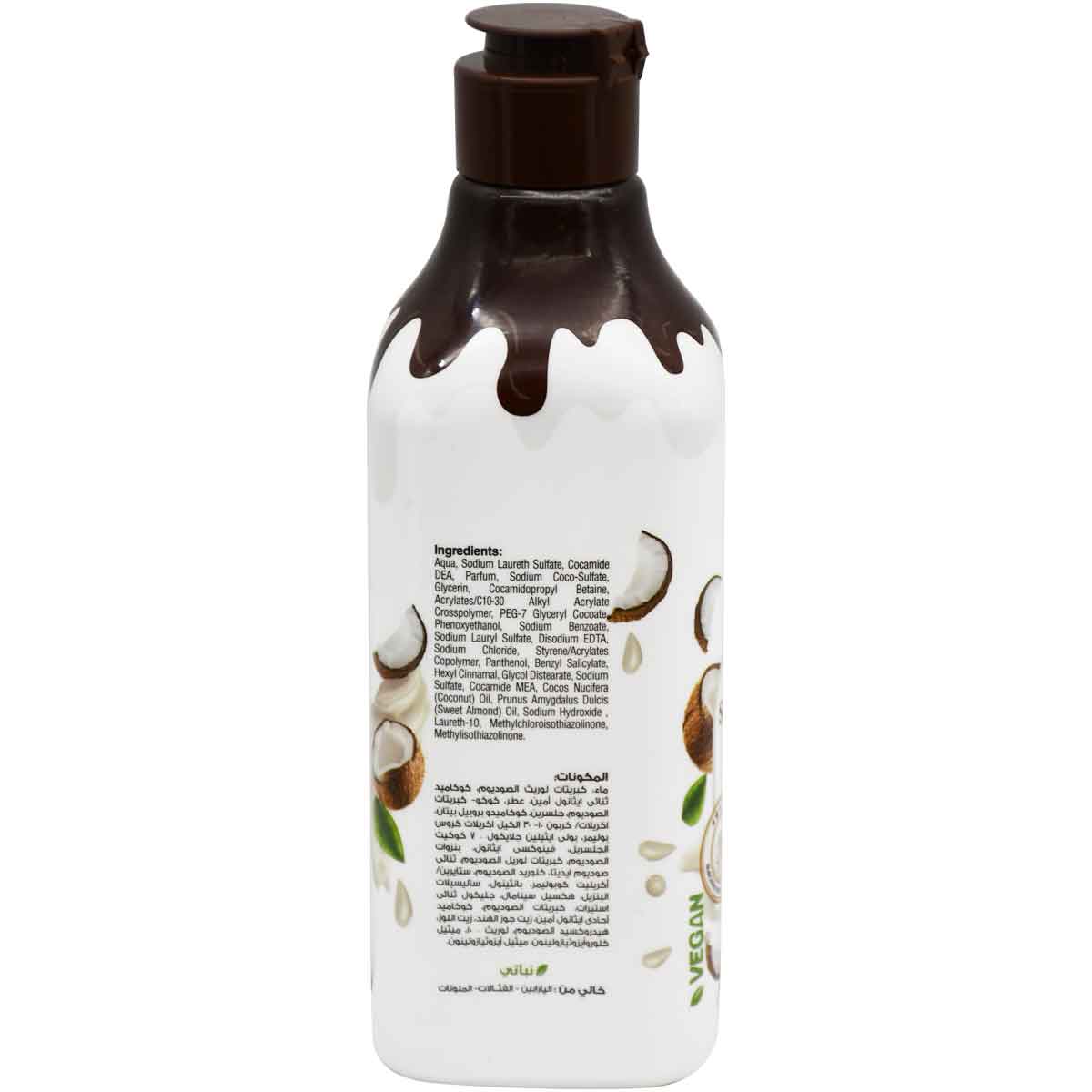 Eva Recipe Coconut Scent Shower Cream 370 ml image number 1