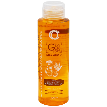 G Doux Soft Milk Protein and Wheat Germ Oil Shampoo 400ml image number 0