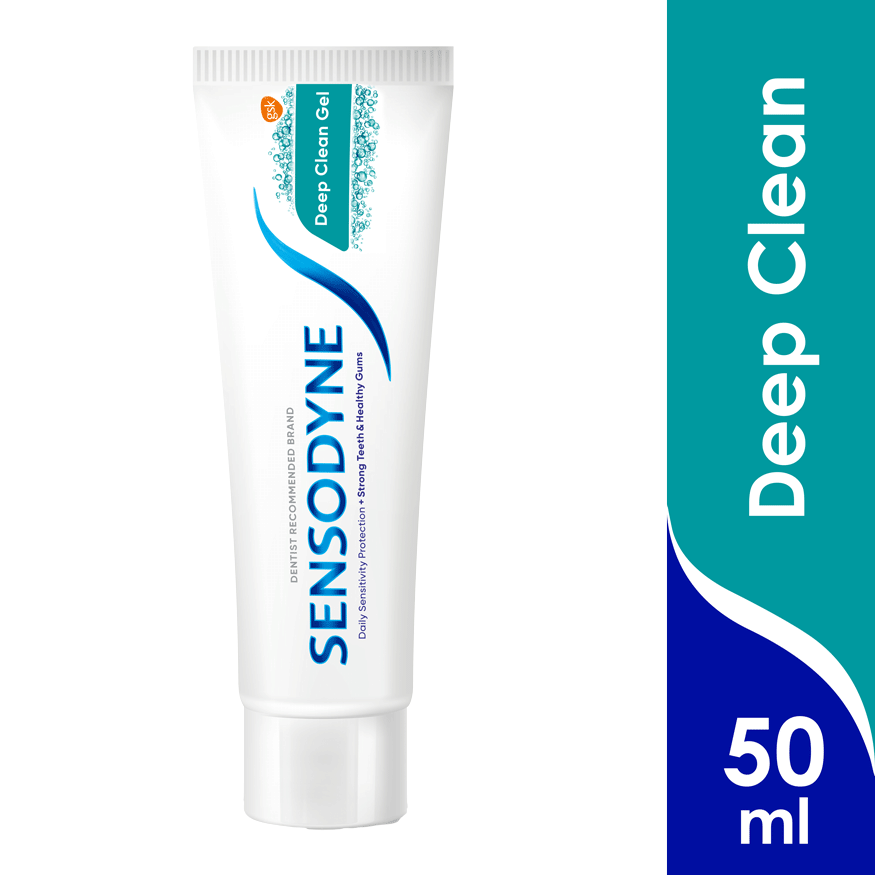 Sensodyne Toothpaste Deep Clean Gel 50ml image number 0