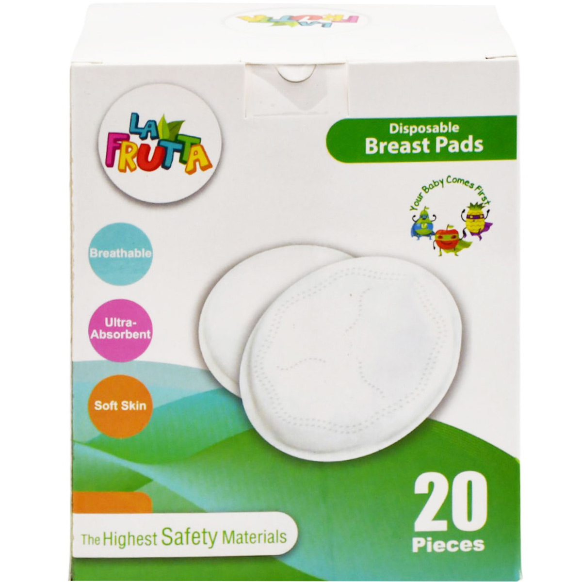 La Frutta Disposable Breast Pads 20 Pieces/22520 image number 0