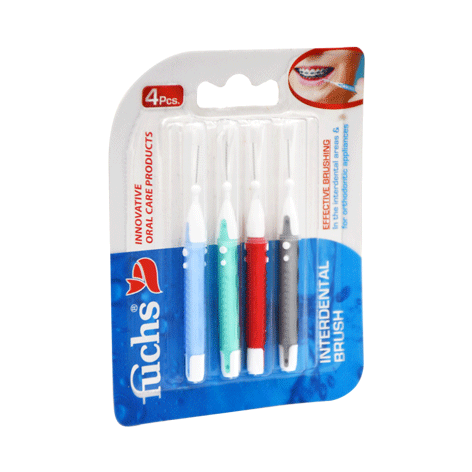 Fuchs Interdental Brush 4 Pieces image number 0