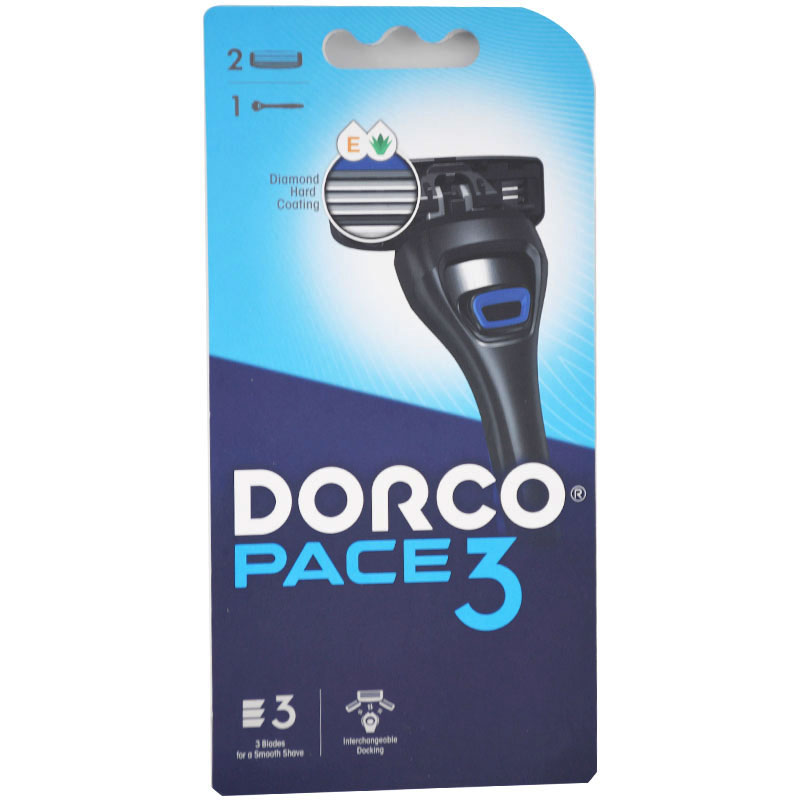 Dorco Pace 3 ( Razor And 2 Blades ) image number 0