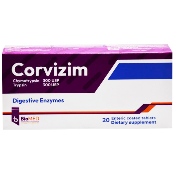 Corvizim 20 Enteric Coated Tablets image number 0