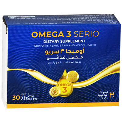 Omega 3 Serio 30 capsules image number 0