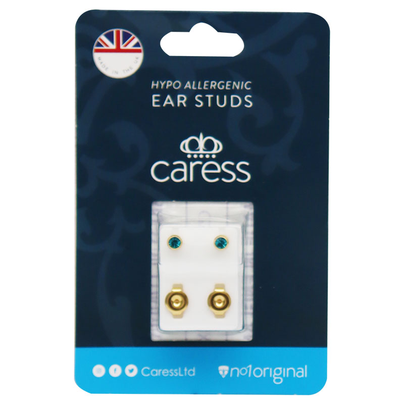 Caress Ear Studs Ruby/13 image number 0