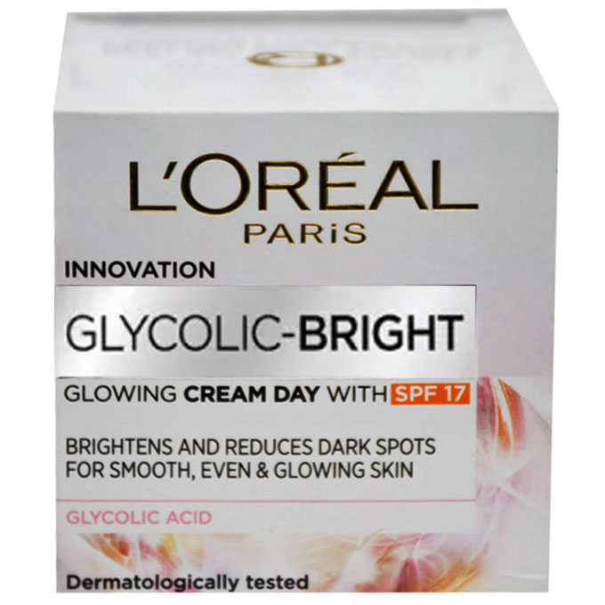 Loreal Innovation Glycolic Bright Day SPF (17) Cream 50ml image number 0