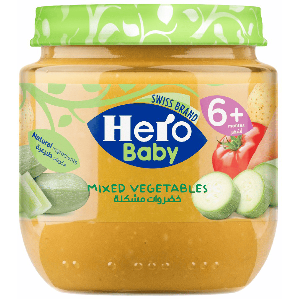 Hero Baby Mixed Vegetables 6Months 130/120gm image number 0