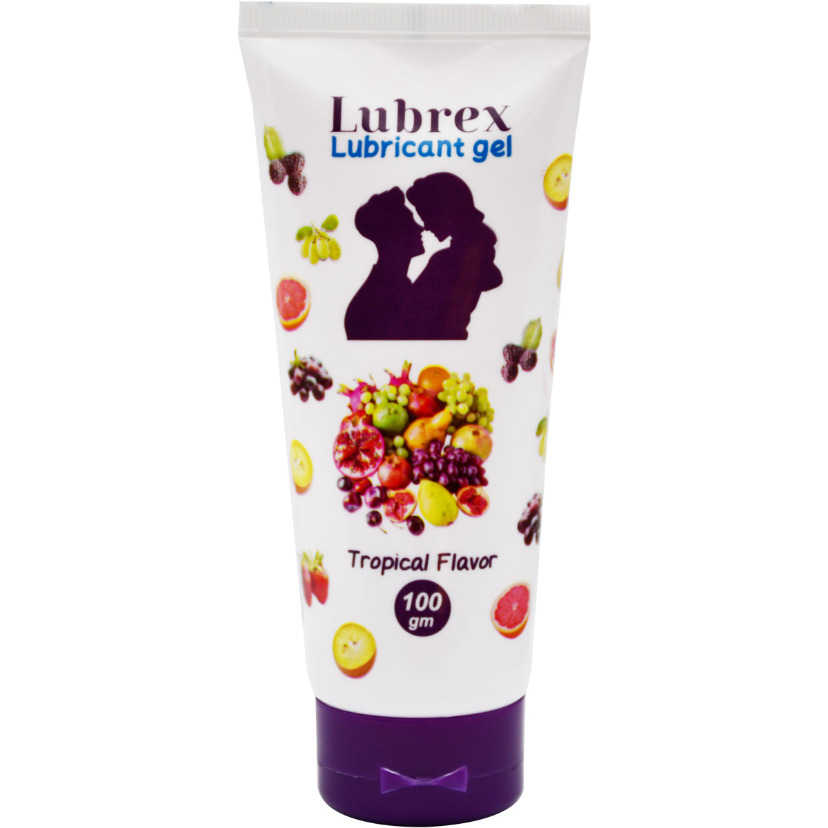Lubrex Tropical Flavor Lubricant Gel 100gm image number 0