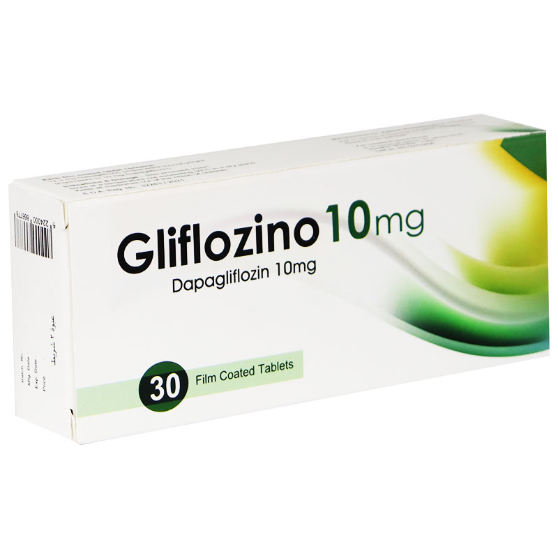 Gliflozino 10mg 30 Film Coated Tablets image number 0