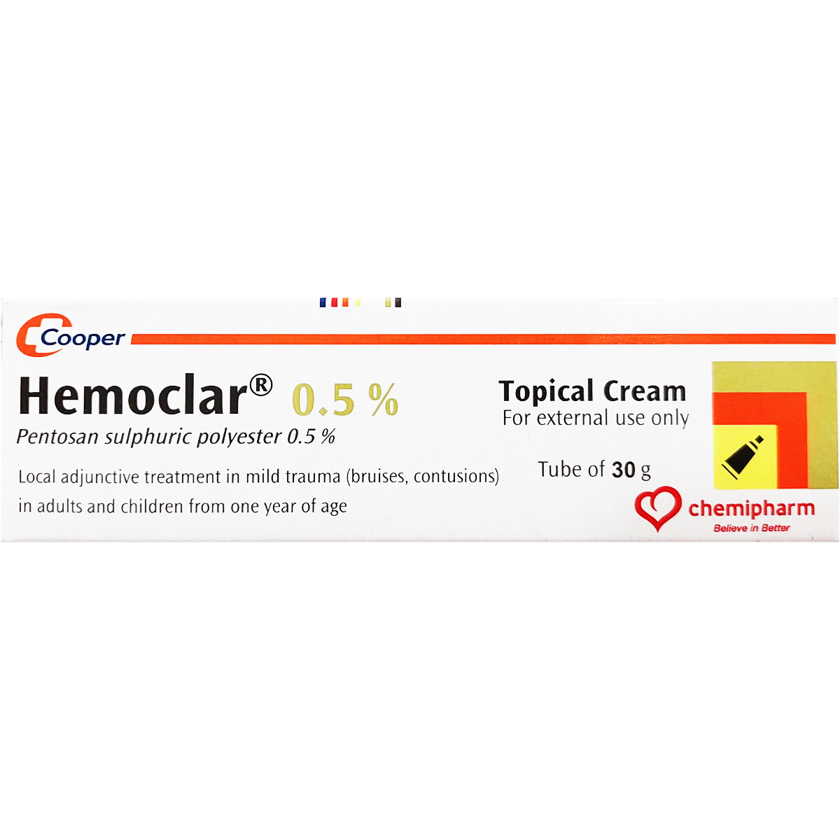 Hemoclar 30gm Cream image number 0