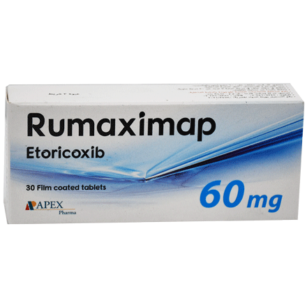 Rumaximap 60mg 30 Film Coated Tablet image number 0