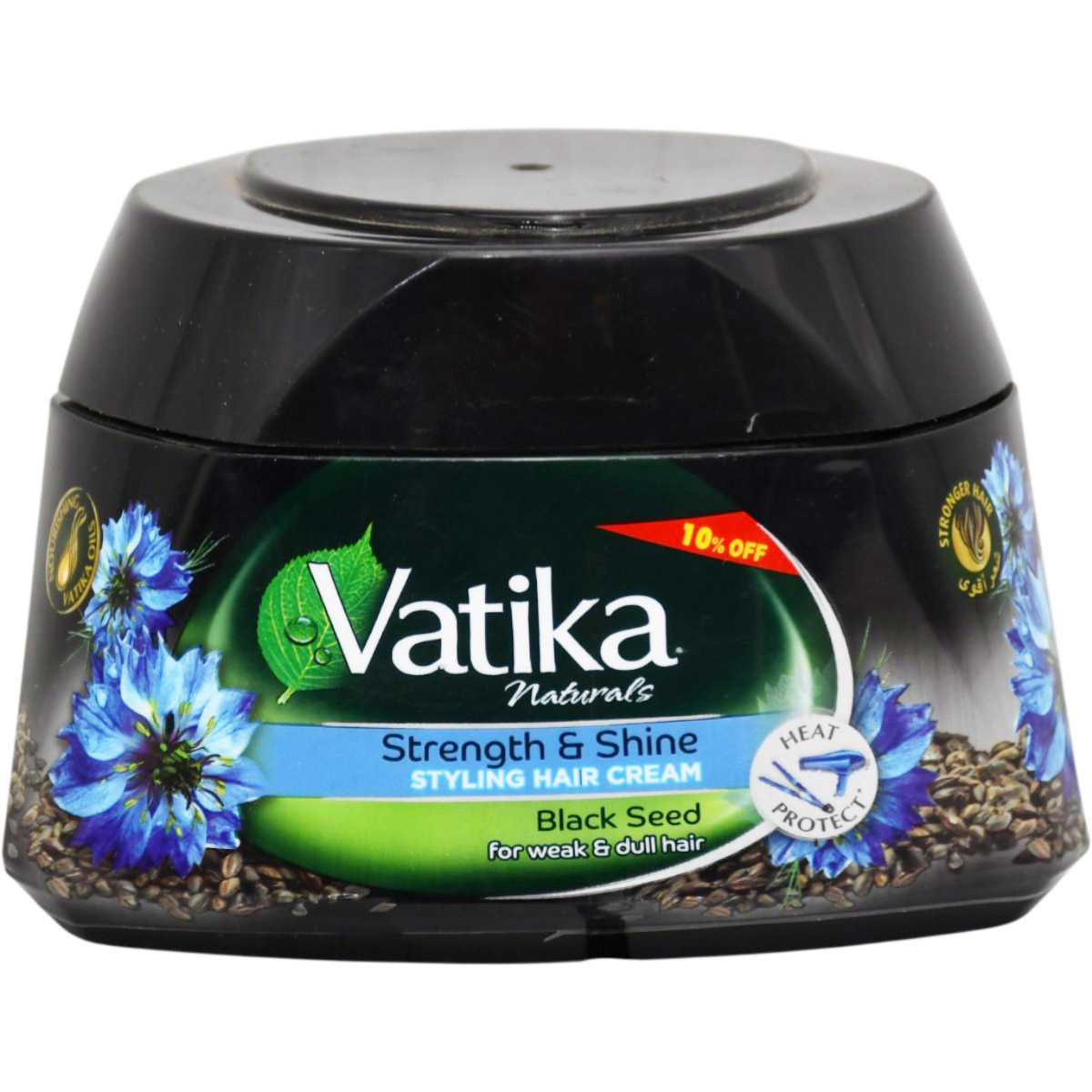 Vatika Strength and Shine Black Seed Hair Cream 190ml (Offer Pack) image number 0