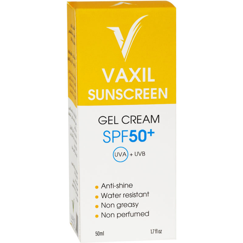 Vaxil Sunscreen Spf(50+) Gel Cream 50ml image number 0